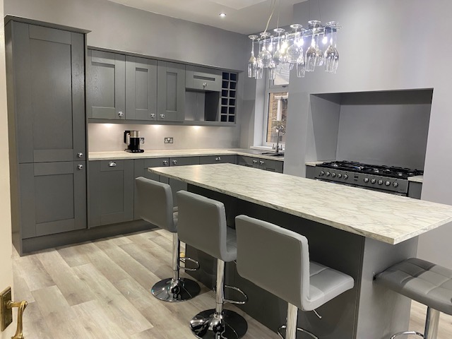 Cartmel Shaker Dust Grey | Sheffield Kitchen Outlet